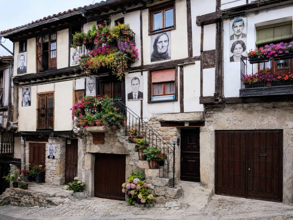 pueblo bonito cerca de salamanca- Mogarraz